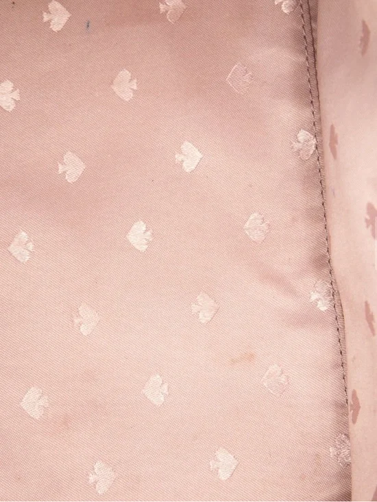 kate spade Two-Tone Black, White & Taupe Leather Tote - Picture 3 of 7